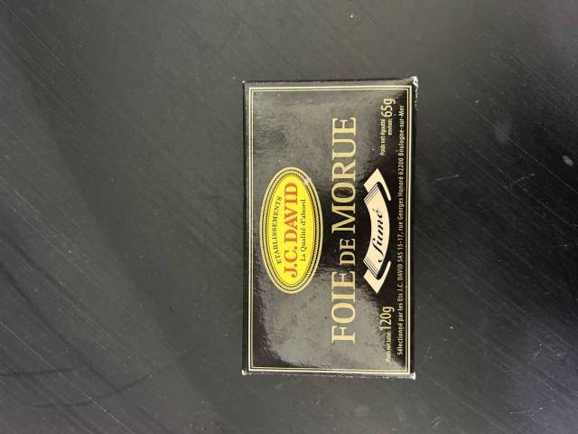 FOIE DE MORUE 
