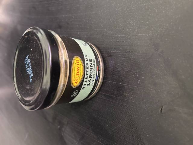 RILLETTES DE SARDINE